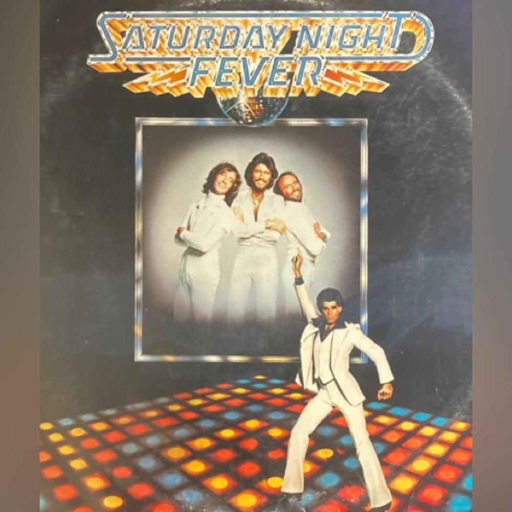 Saturday Night Fever Record Vinyl Soundtrack 1977